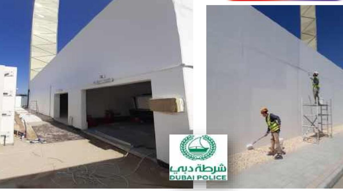 Dubai Police – application – SurfaceCool project